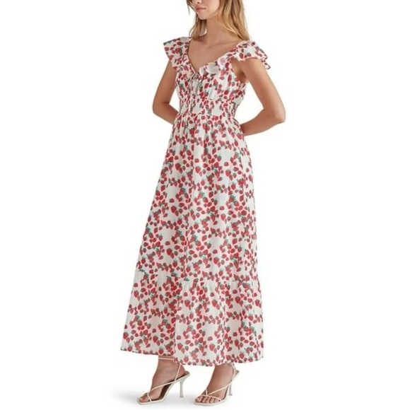 NWOT Betsey Johnson Women's Strawberry Dress Size Medium - Picture 3 of 7